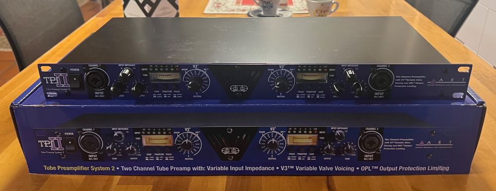 ART TPS II 2-Channel Microphone Mic Preamp 19” Rack (Gebraucht) in ...