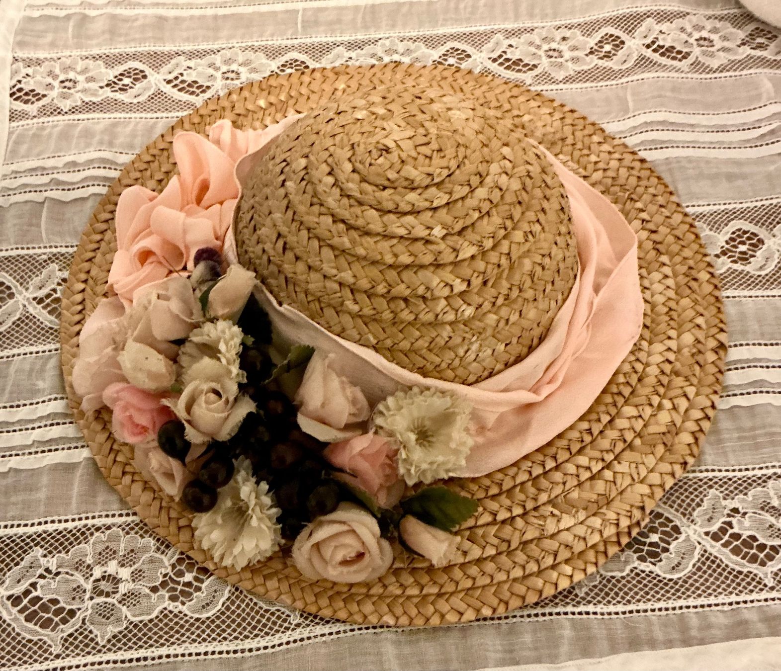 Puppen: WUNDERSCHÖNER ALTER PUPPENHUT – Gebraucht aus Zell LU von Silvermemory 2