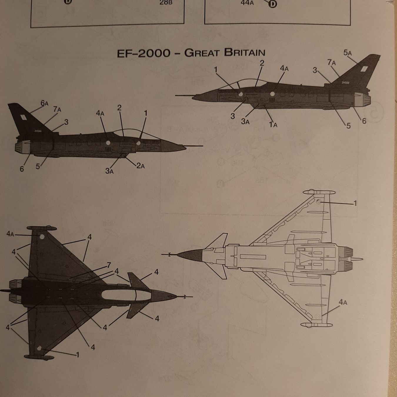 Italeri Kit di modellismo & Modellini statici: 1711 ... Eurofighter EF-2000 ... Italeri 042 – Usato da Bonstetten venduto da Benibanny59 2