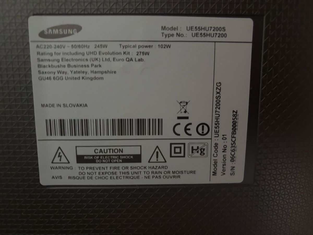 Samsung Televisori: Fernseher Samsung 4k Curved – Usato da Dietlikon venduto da flo_y72z 3