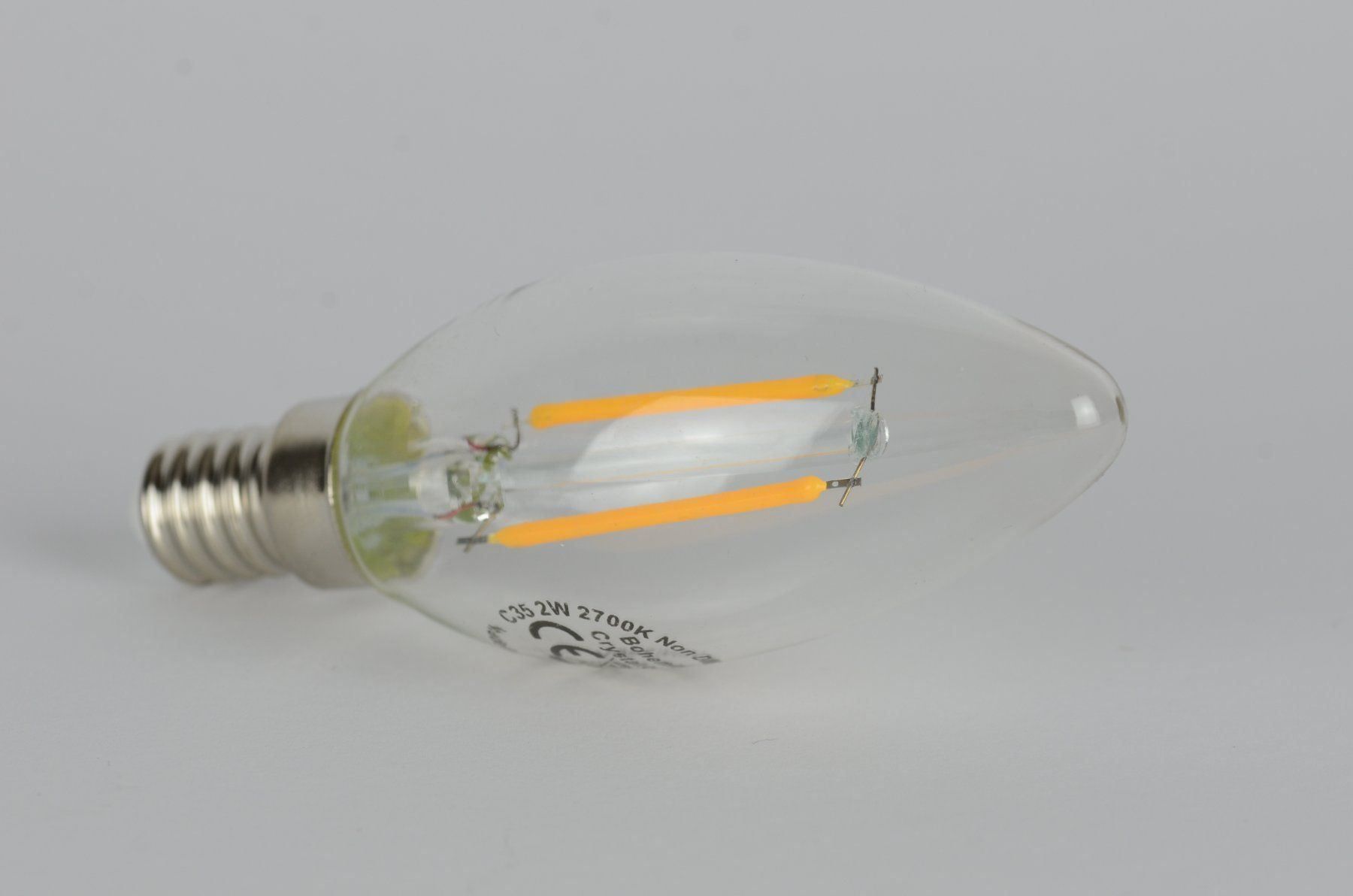 Lampade: LED E14 2 Watt, warmweiss, Kerzenform – Nuovo e nell'imballaggio originale da Glattfelden venduto da Bohemiancrystal 1