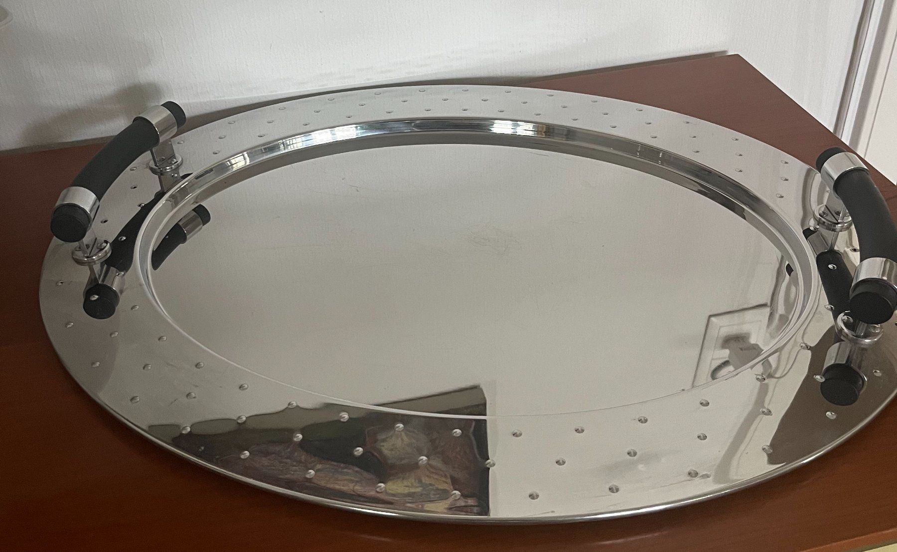 Alessi Piatti di portata: Alessi Serviertablett oval – Usato da Dallenwil venduto da out_fbn6 5