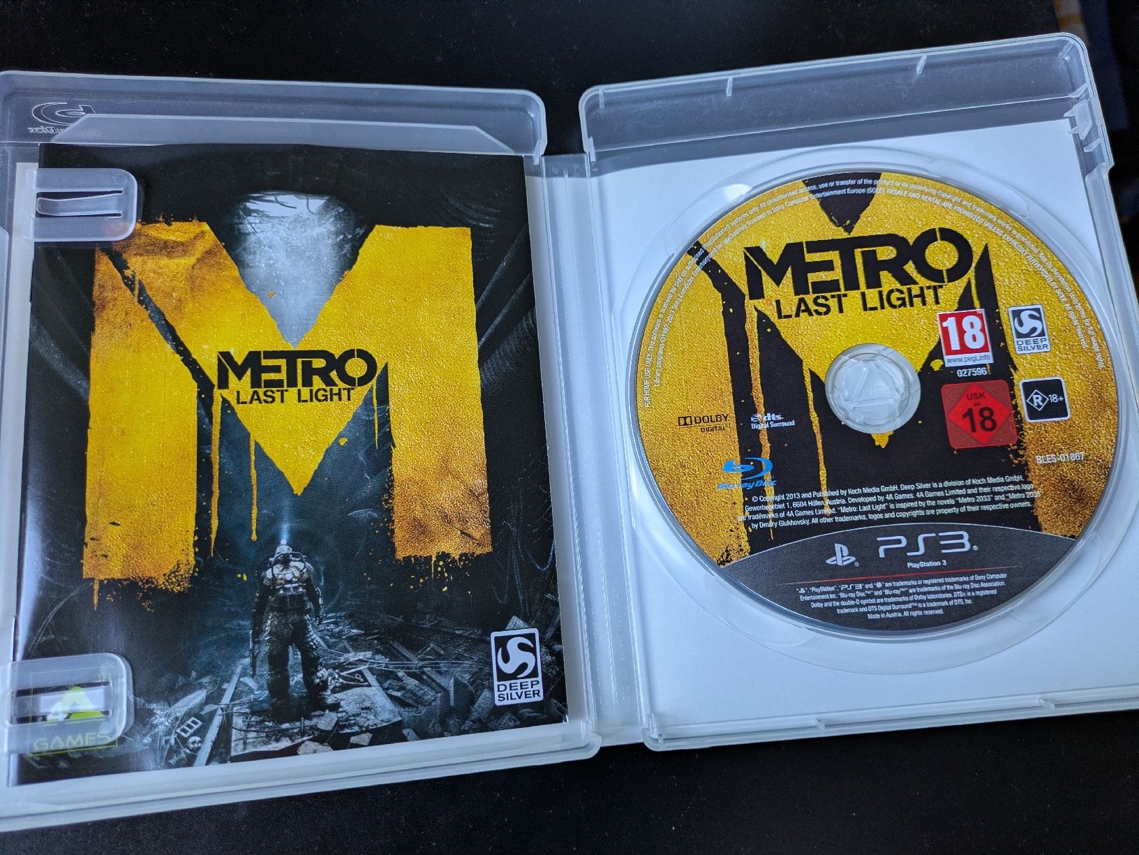 Giochi: Metro Last Light Édition Limitée PS3  – Usato da Court venduto da Meirine 2