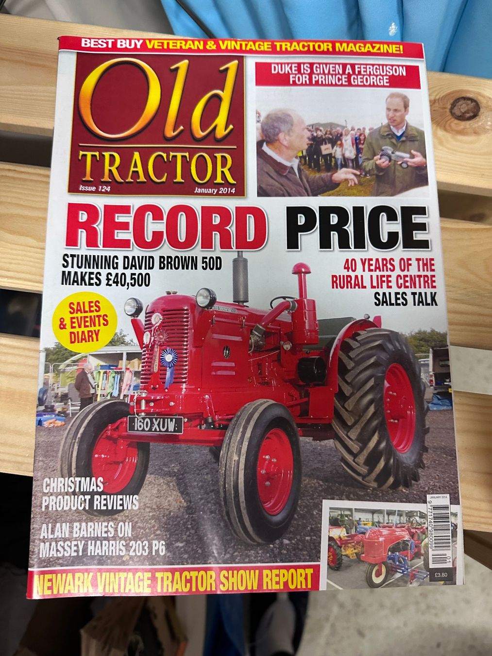 Riviste & Magazine: Old Tractor - Magazines de Janvier, Février et Spring 2014 – Usato da Prangins venduto da red_shoelace 1
