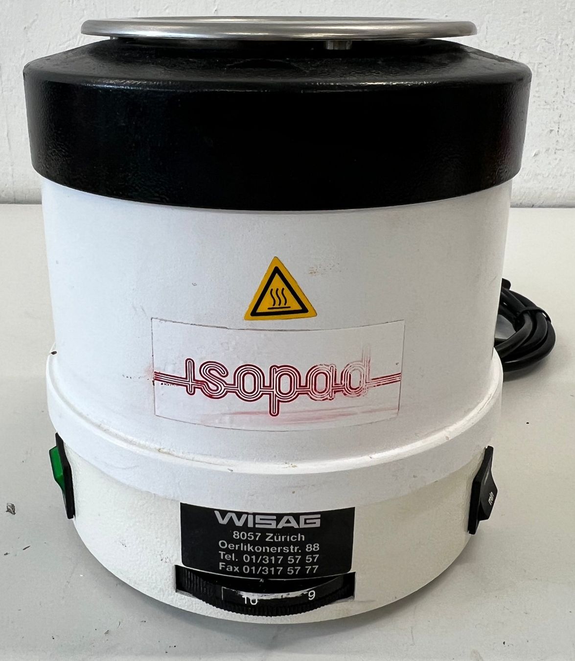 Accessori da laboratorio: Tyco Thermal Controls Isopad LSG 2/ER/250ml – Usato da Niederdorf venduto da LeptonAG_Labor 1