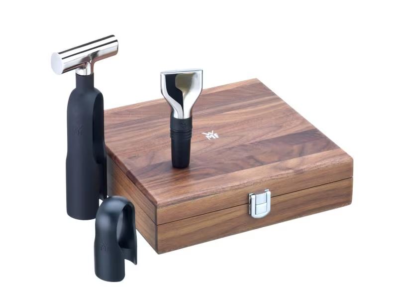 Apribottiglie & Tappi per chiusura: WMF Korkenzieher Set, 3-teilig, Walnuss – Nuovo e nell'imballaggio originale da Heimisbach venduto da LIFESTYLE-MORE