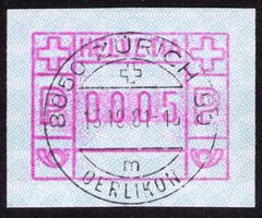 ATM 4_VOLLSTEMPEL 15.10.81_8050 ZÜRICH OERLIKON_mit Gummi !