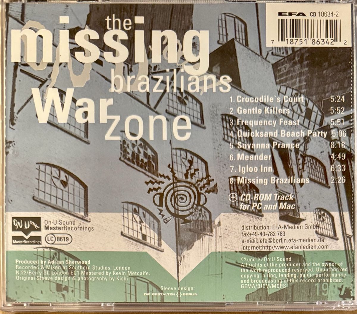 CD: Missing Brazilians * Warzone (On-U CD) – Usato da Wettswil venduto da osoma99 1
