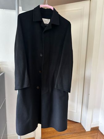 ARCH THE Korean brand black wool coat size 36