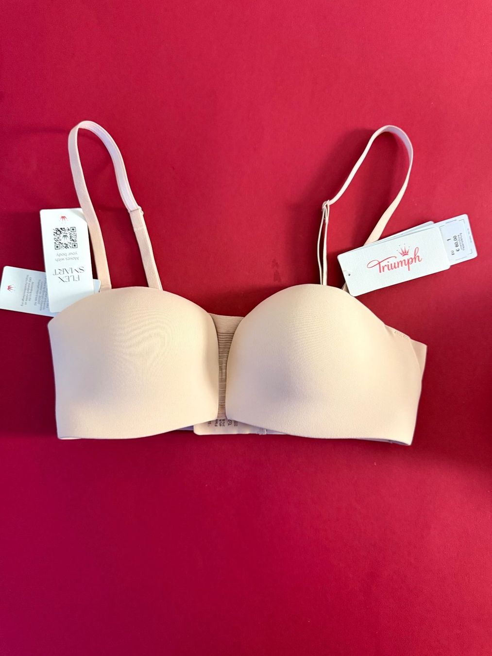 Triumph Altra biancheria intima: TRIUMPH, Trägerloser BH FLEX SMART, Grösse 1, Hautfarbe – Nuovo e nell'imballaggio originale da Rudolfstetten venduto da gst_g7xl 8