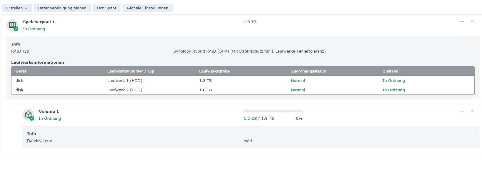Synology Server: Synology DiskStation DS214play NAS Server - 2 x 2TB – Gebraucht aus Schöftland von Snacketti7 8