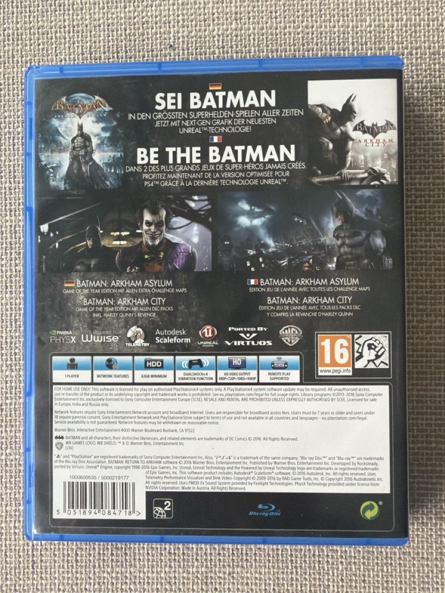 Giochi: Batman Return to Arkham – Nuovo (secondo la descrizione) da Morges venduto da Igp10 1