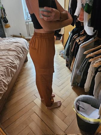 .OBJECT Cargohose Gr. 34 Herbst Trend Braun 🍂