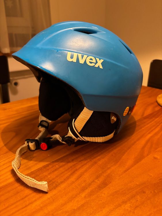 Black Crevice Leogang Vizierhelm voor kinderen, mat gun/oranje, 48-52 cm