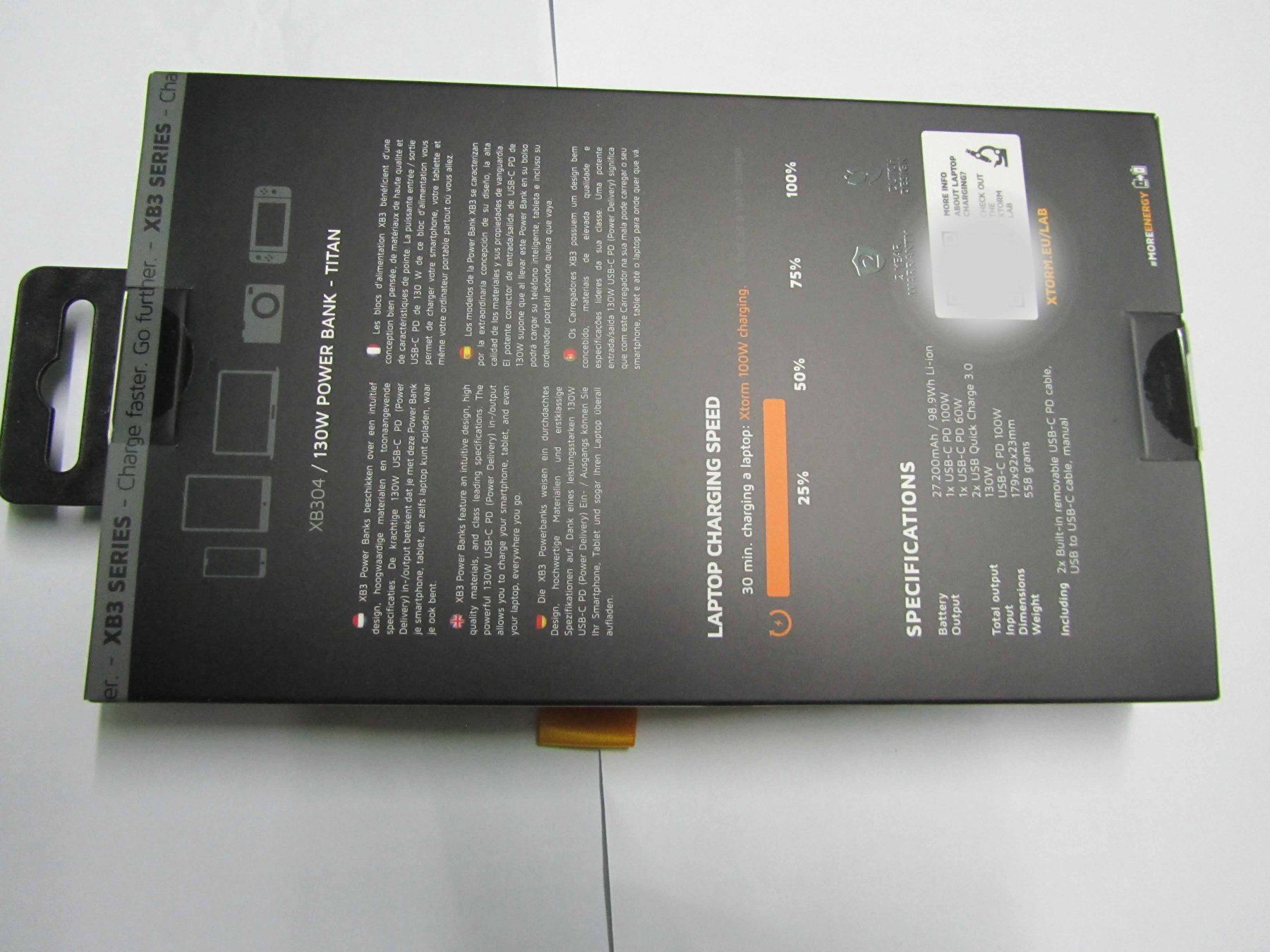Xtorm Caricabatterie: Powerbank Xtorm XB304 Titan 130W – Nuovo e nell'imballaggio originale da moosseedorf venduto da star1210 3