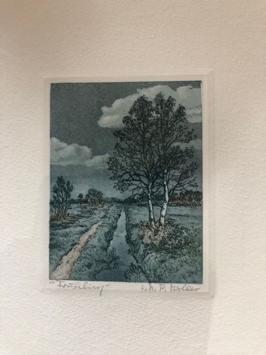 Gemälde: Bild Original - signiert - Thema Frühling – Gebraucht aus Oberweningen von Hermes010 1