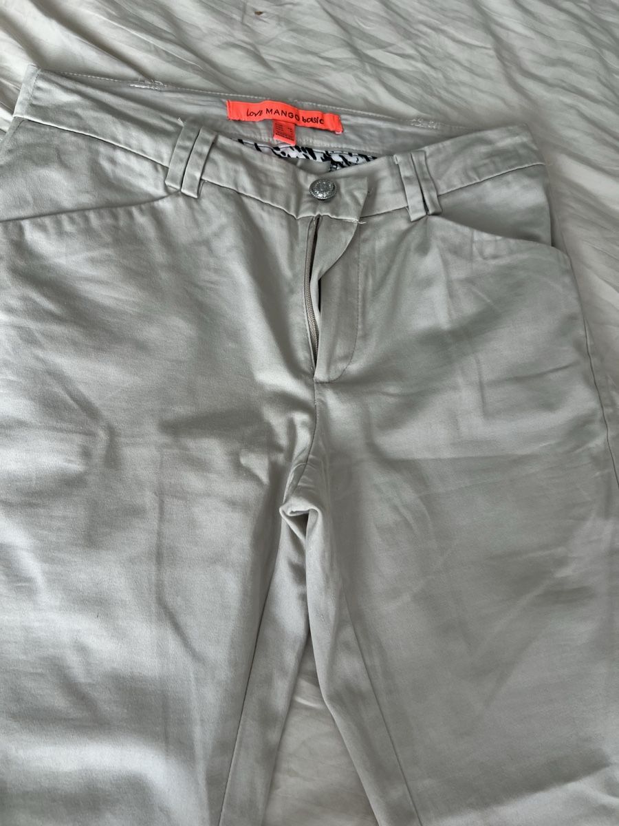 Pantaloni: Love Mango Basic Hose, beige, Grösse 34.Top Zustand – Usato da Meggen venduto da mar_7r7m 1