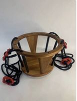 IKEA Kinder-Hängeschaukel aus Holz mit Seilen 