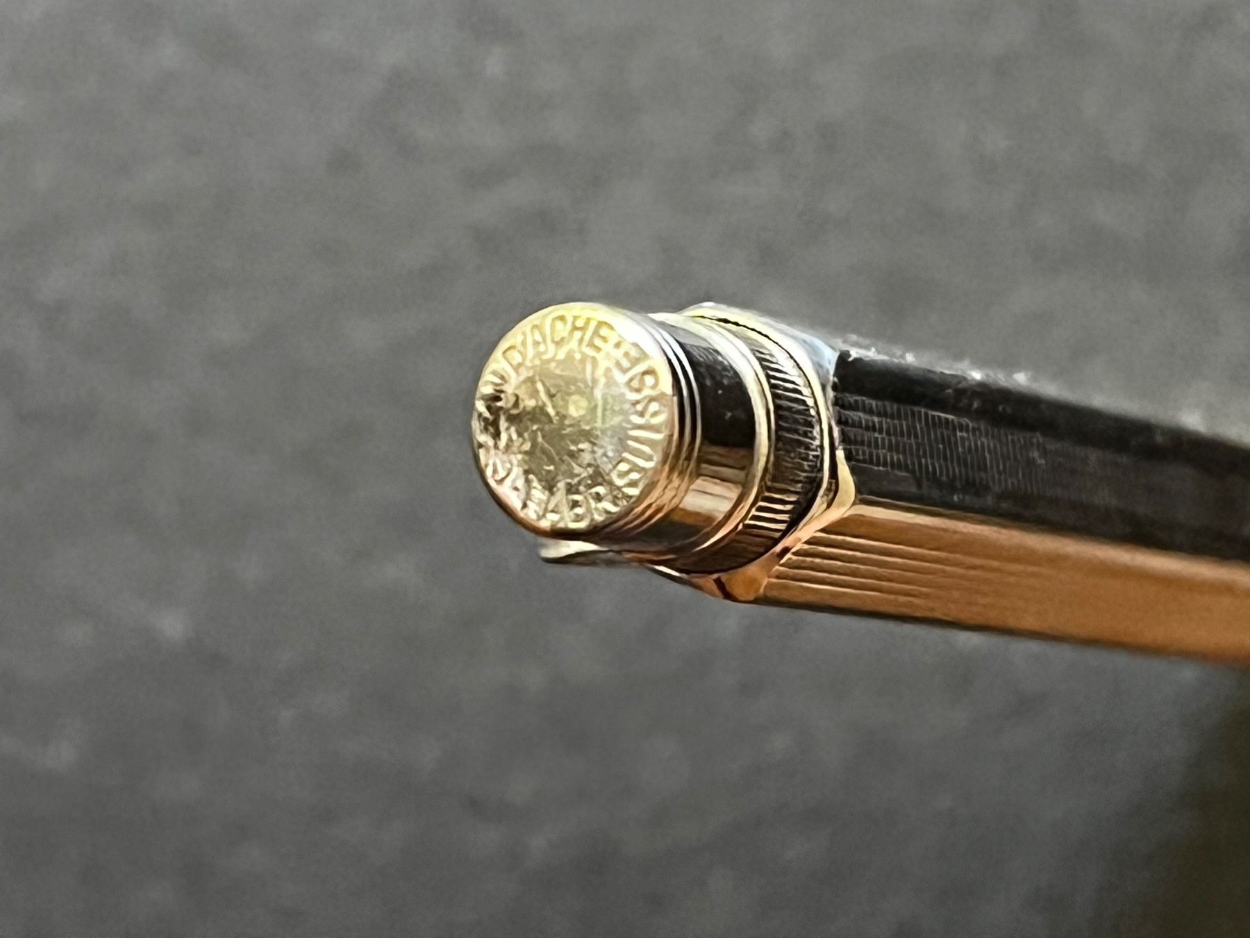 Caran D'Ache Penna & Evidenziatori: Alter Caran d’Ache Ecridor Minenhalter "Pavé" versilbert – Usato da Zürich venduto da FV.vintage 2