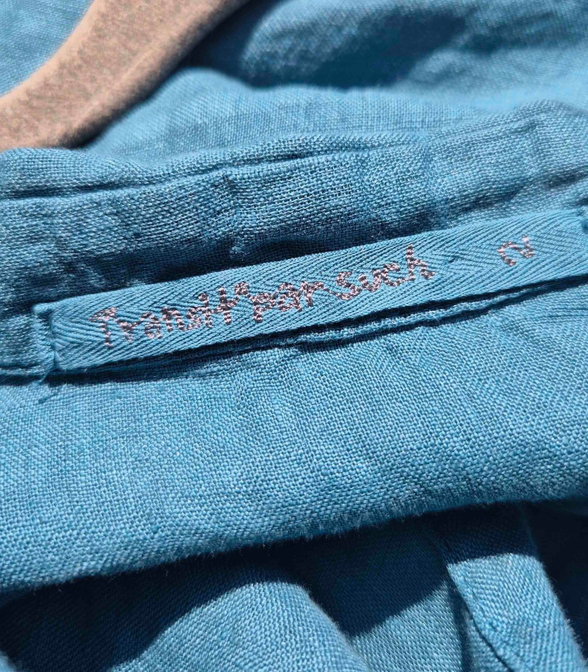 Camicette: 100% LEINEN NEUE TRANSIT BLUSE Gr.M, OVERSIZE NP 189.- – Usato da Algetshausen venduto da Engel-99 3