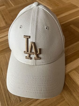 Casquette New Era 9FORTY LA Dodgers – Beige & Doré – Ajustab