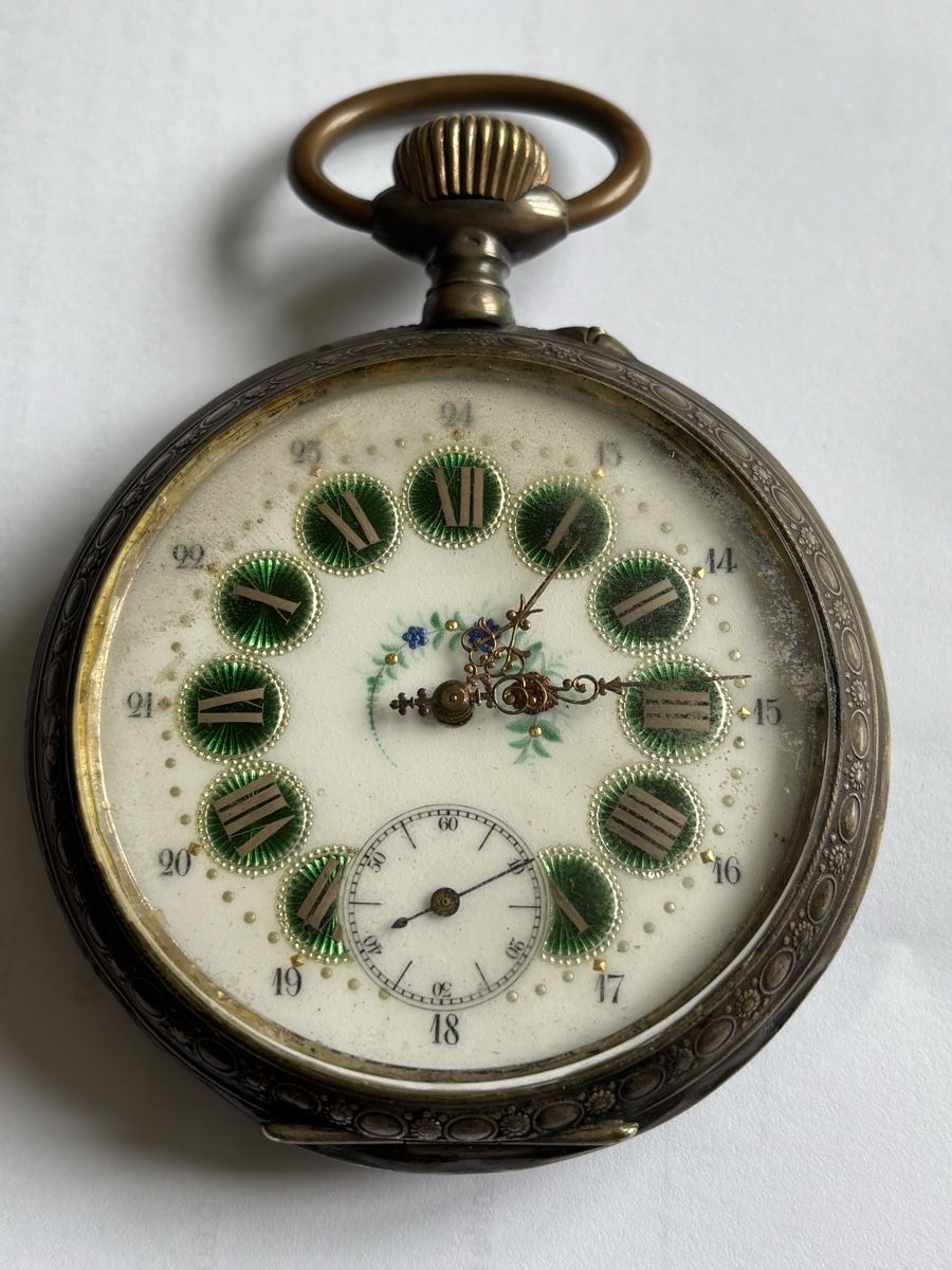 Swiss Orologi: Régulateur de chemin de fer 1890 – Usato da Buttes venduto da ButtA15 1