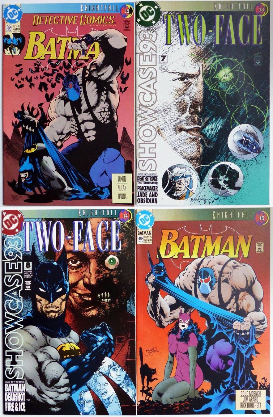 BD: BATMAN KNIGHTFALL COMPLETE 19 PART NEW COMICS TV SERIE 1993 – D'occasion à Lugano par YouWantUS 7