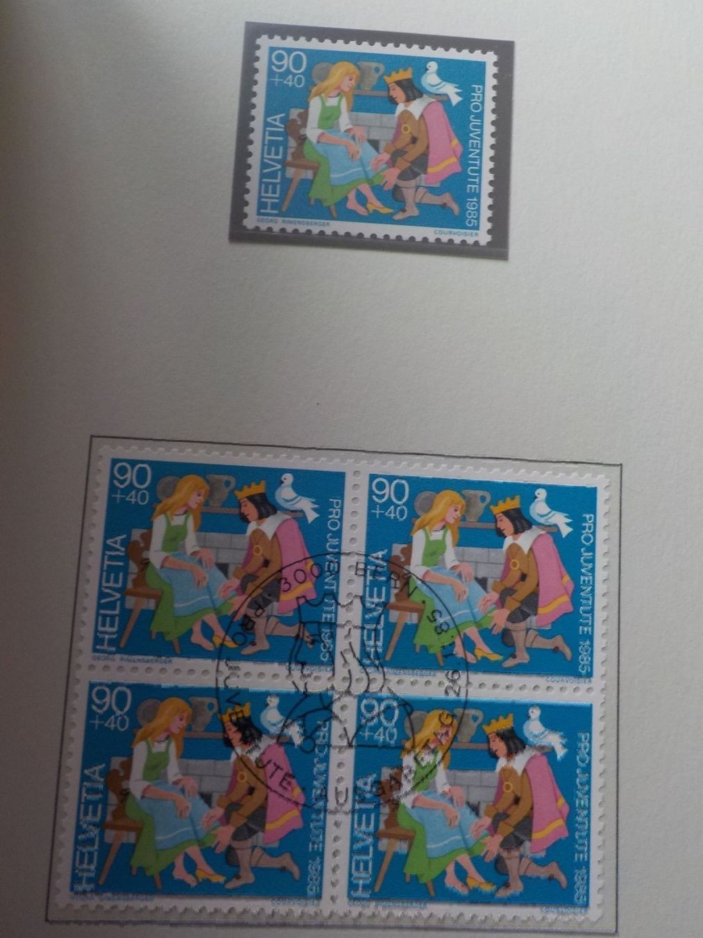 Alle Briefmarken: 1985, Pro Juventute, Szenen aus Märchen – Neu (gemäss Beschreibung) aus Muri b. Bern von Ricardoverkauf 3