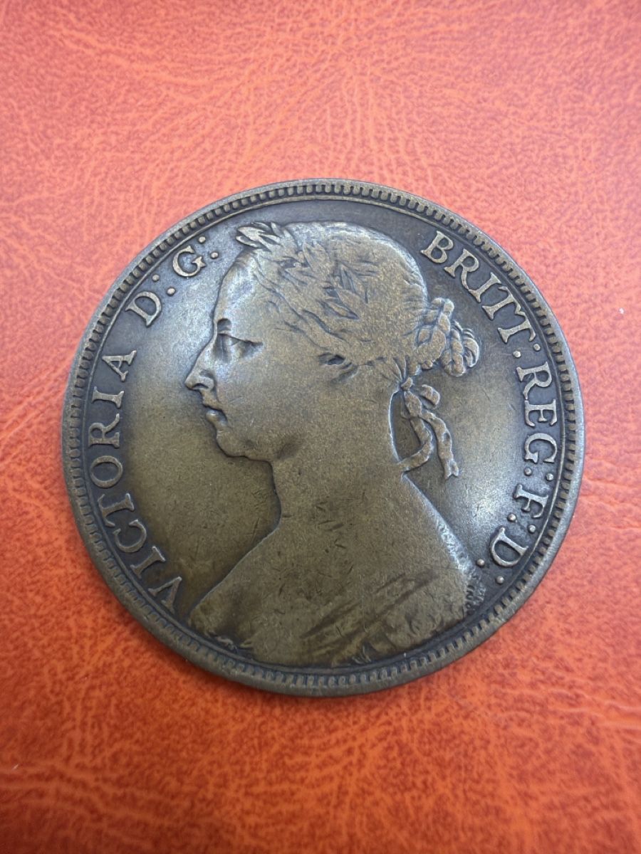 Tutti le monete: One Penny 1892, Angleterre – Usato da St-Maurice venduto da SPEKER 1