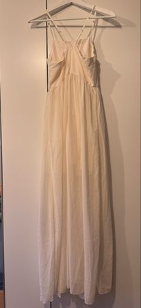 Sommerliches Maxikleid in Creme - Grösse 152/158 (Shein)