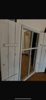 Shabby  chic Fensterladen Spiegel