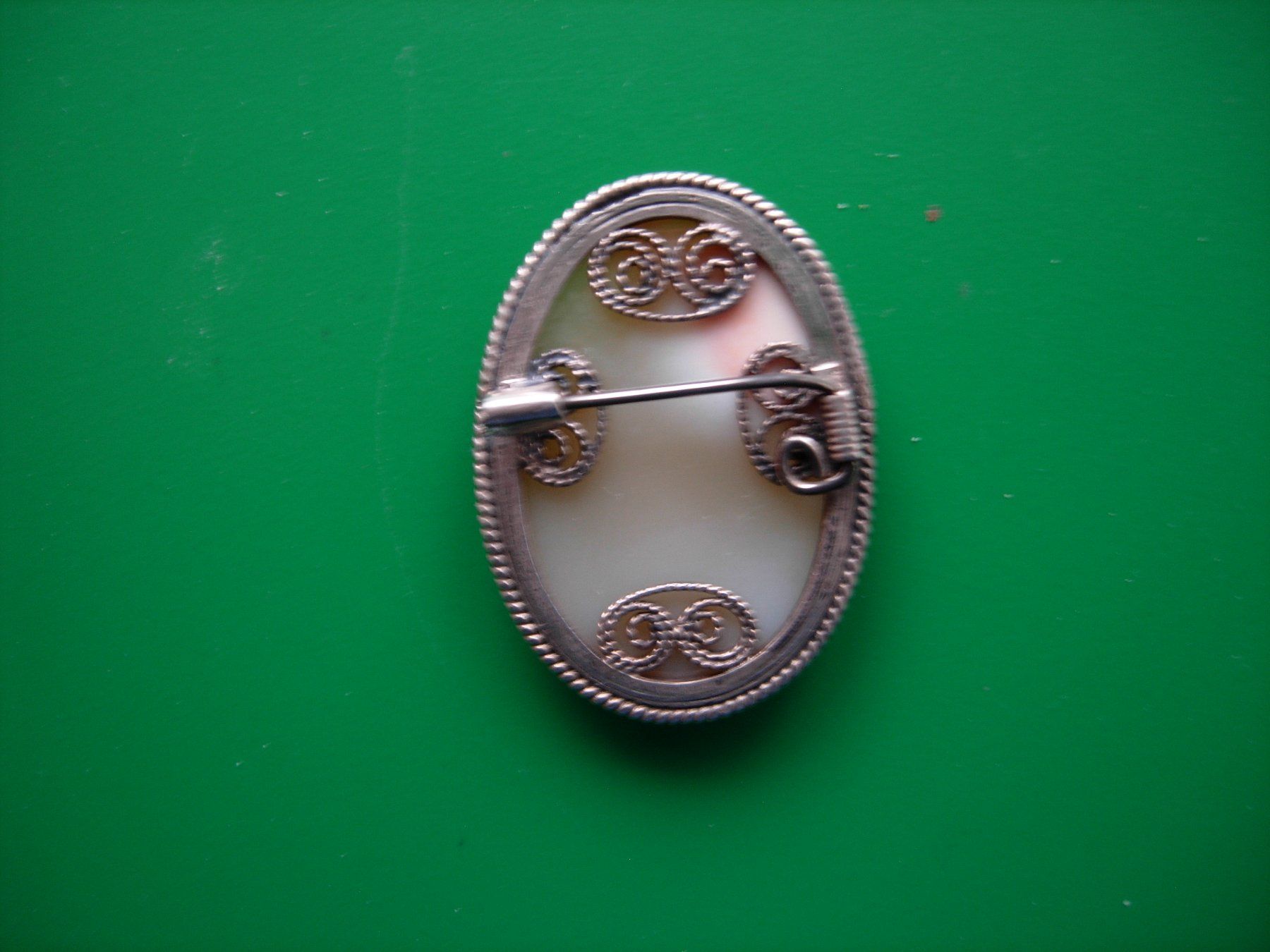 Spille & Fermagli: Antike Achat-Broche-Silber – Usato da Luzern venduto da Lucernauno 1