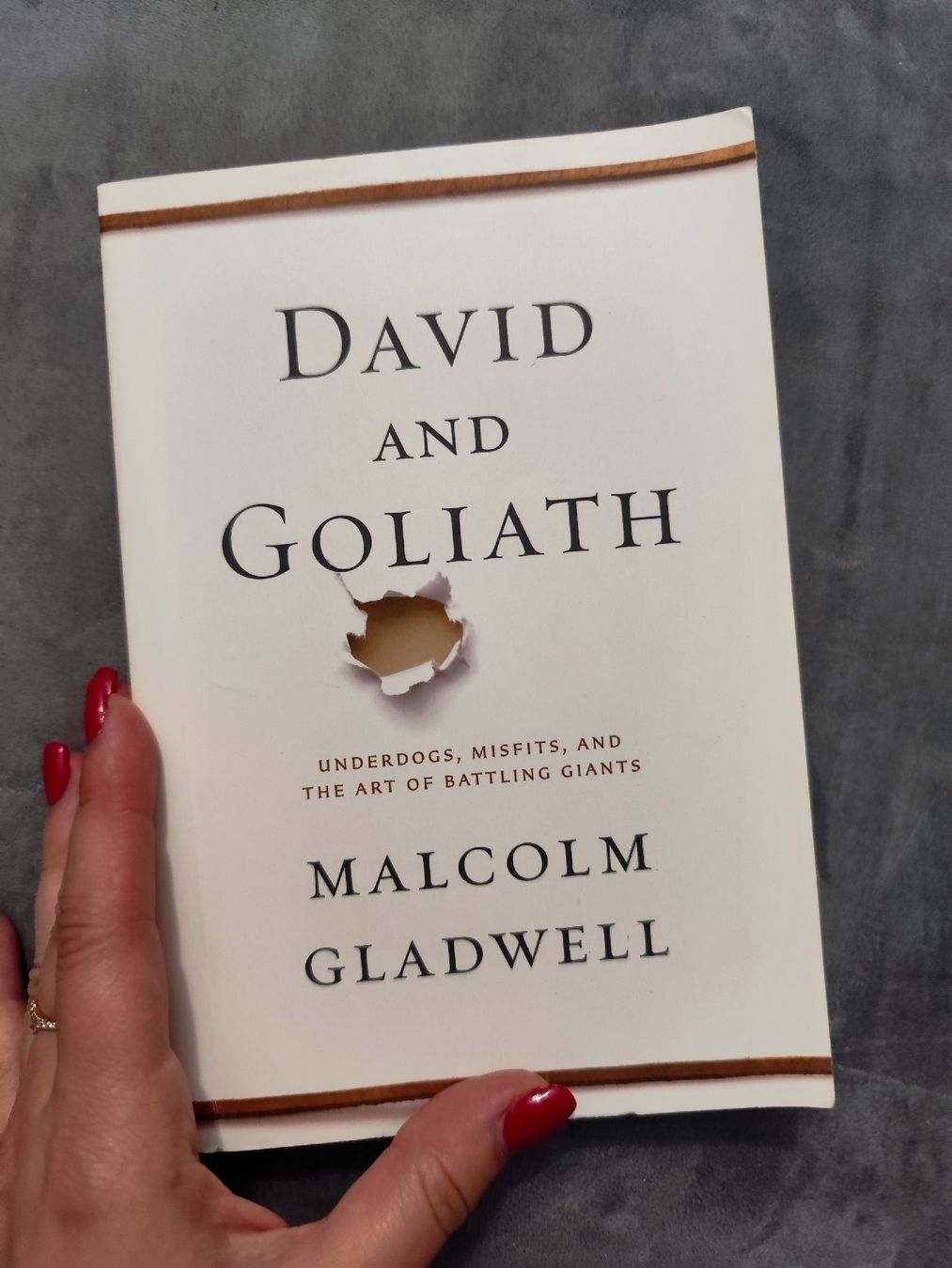 Libri: David & Goliath by Malcolm Gladwell  – Usato da Mägenwil venduto da VintageGirly