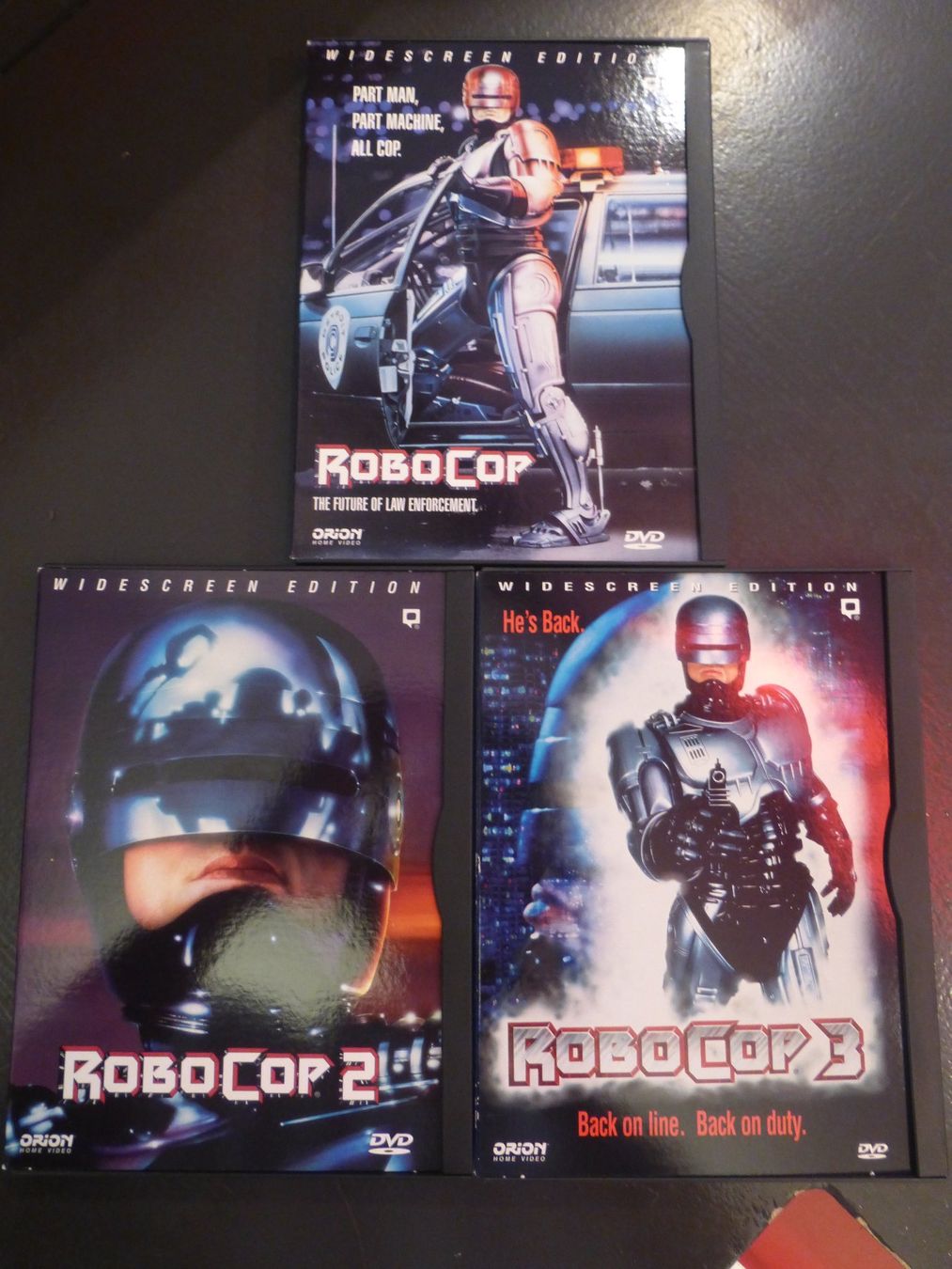 Tutti i DVDs: Robocop 1 - 3 in der Robobox DVD – Usato da Zumikon venduto da psisound 2