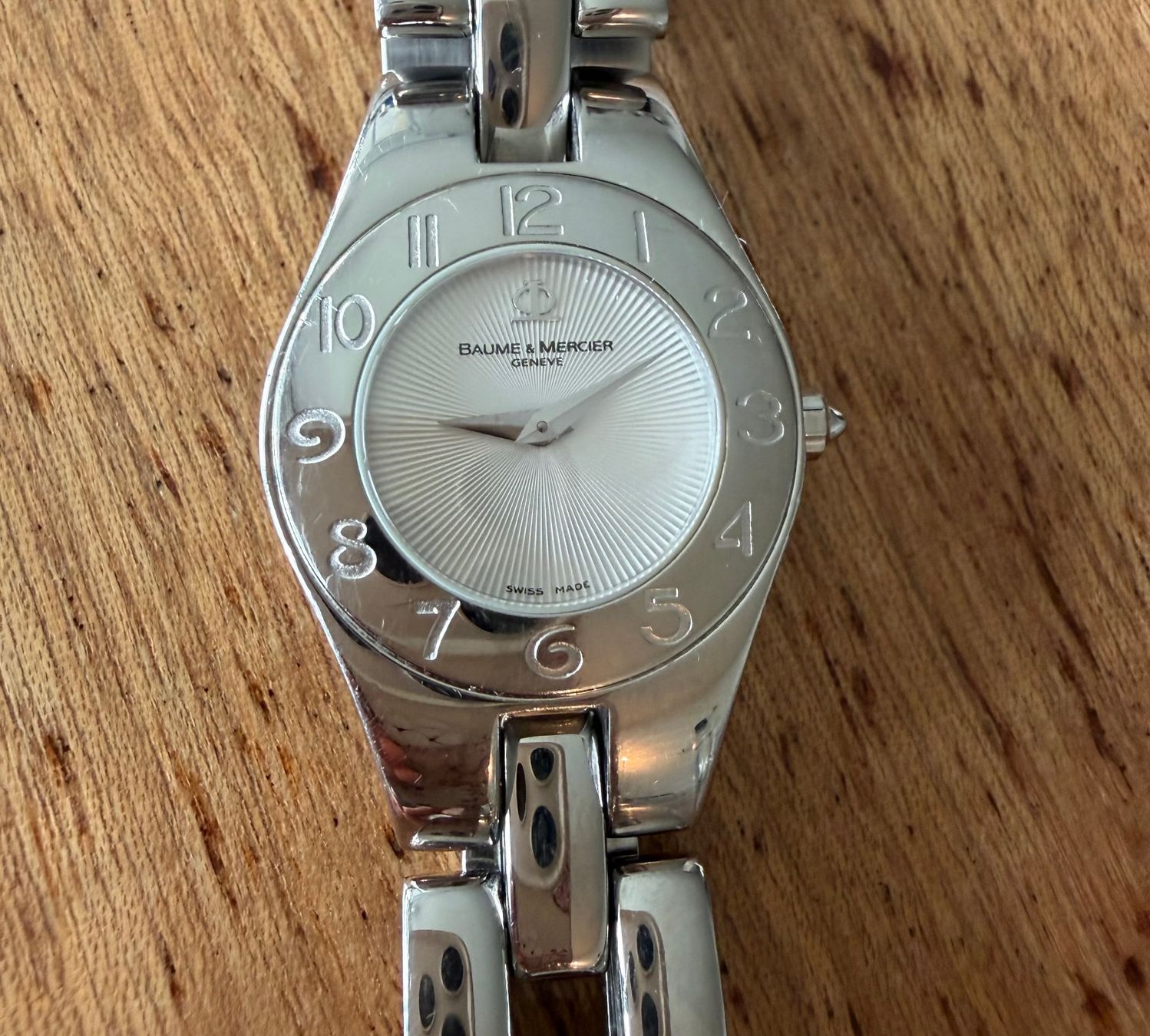 Baume & Mercier Orologi: Baume&Mercier Damen Stahl Uhr – Usato da Minusio venduto da Sonne78 1