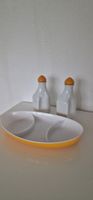 Vintage Hahn Öl & Essig Set Keramik Japan kitschig Küchendek