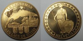 Münze "Die Schweizer Seen" - LE LAC LÉMAN