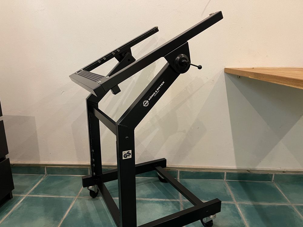 Rack Rollwagen K&M für Mischpult / Bandmaschine / DJ-Pult | Acheter sur ...
