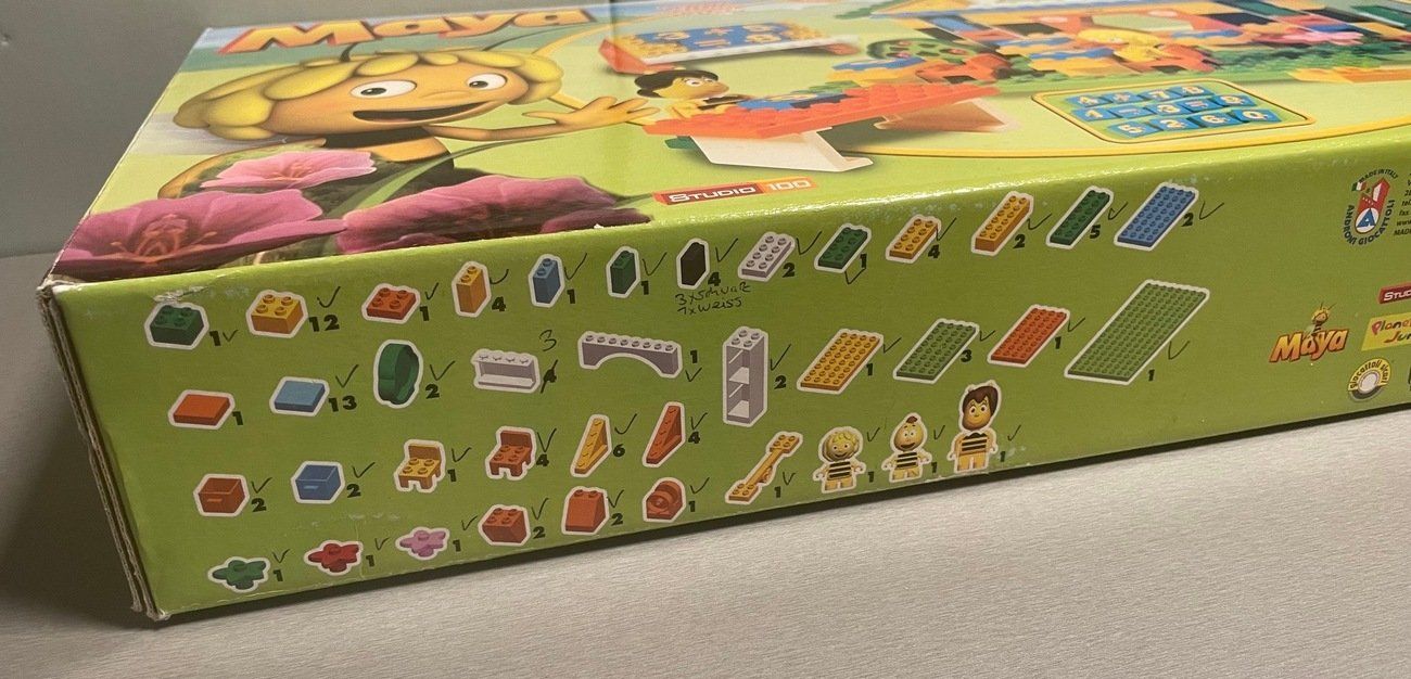 Hello Kitty Kit di costruzioni: Unico Plus Biene Maya; rares Set die Schule – Usato da Sirnach venduto da sagrotin 6