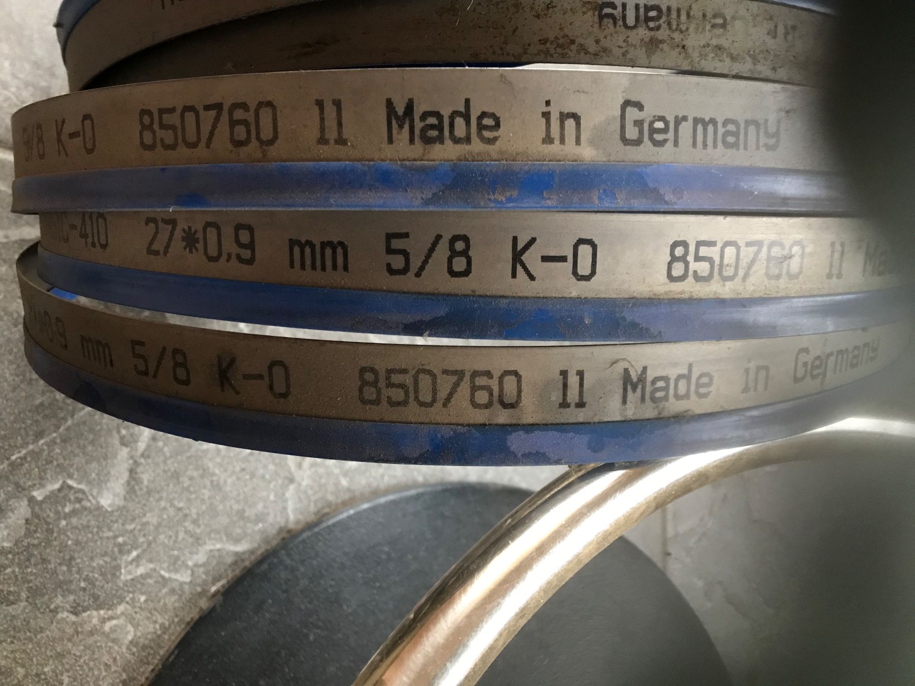 Altro per industria metallurgica: Metallbandsäge Sägeblätter – Usato da murgenthal venduto da Vision05 2