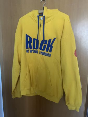 Veste à capuche jaune Rock 'n' Roll occasion pour homme Tail