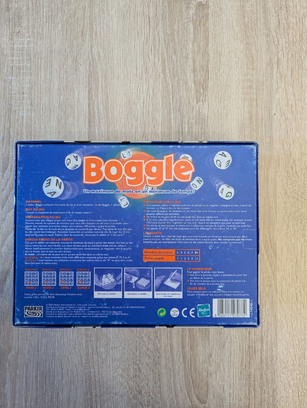 Hasbro Giochi: Boggle un maximum de mots en un minimum de temps !  – Usato da Ardon venduto da hel_2xvs 2