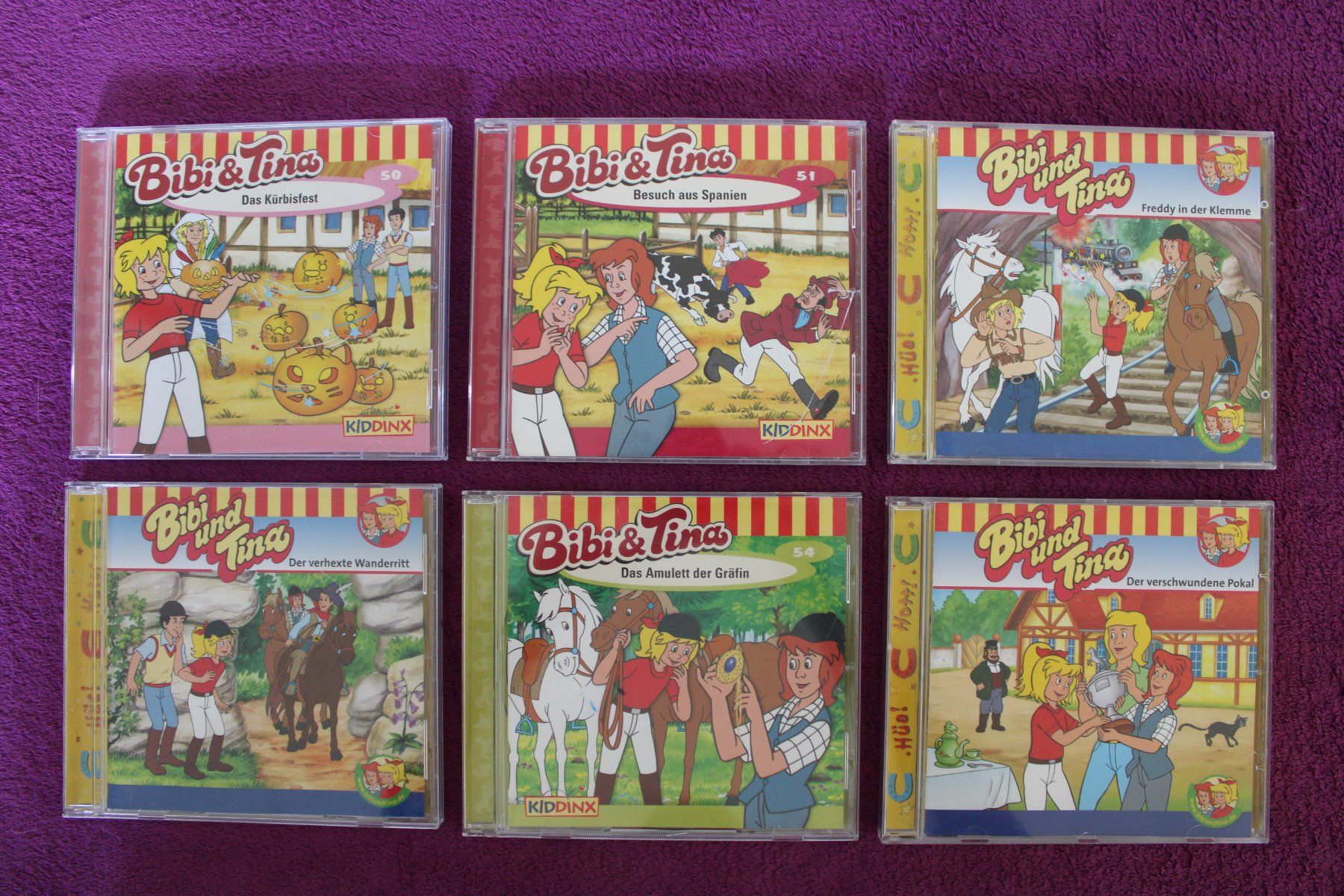 CDs: 6 - Bibi & Tina - Hörspiel - CD´s – Gebraucht aus Müllheim Dorf von Seeeule01