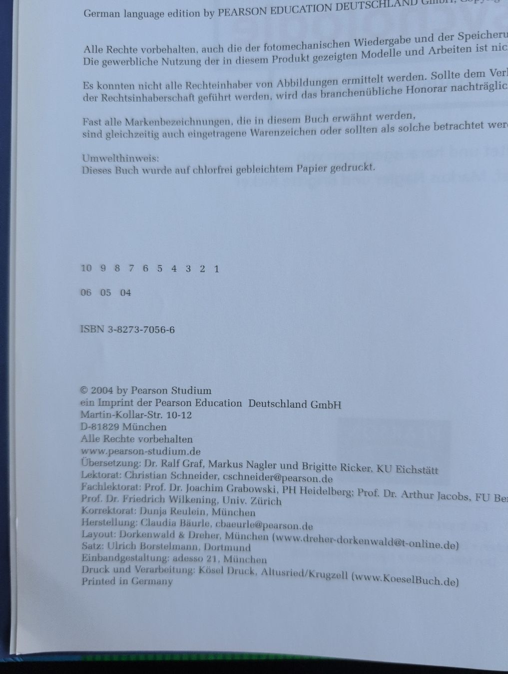 Libri: Lehrbuch Psychologie – Usato da Winterthur venduto da mgd_7wlc 1
