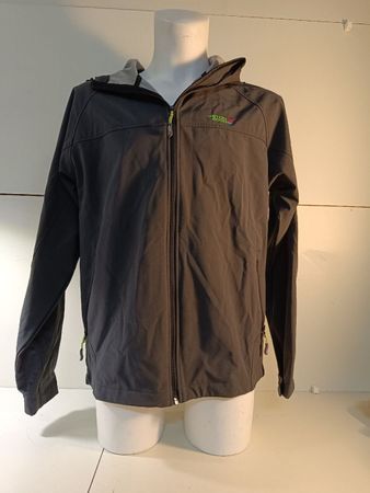 coole Fleecejacke leichte Jacke übergang L, XL guter zustand