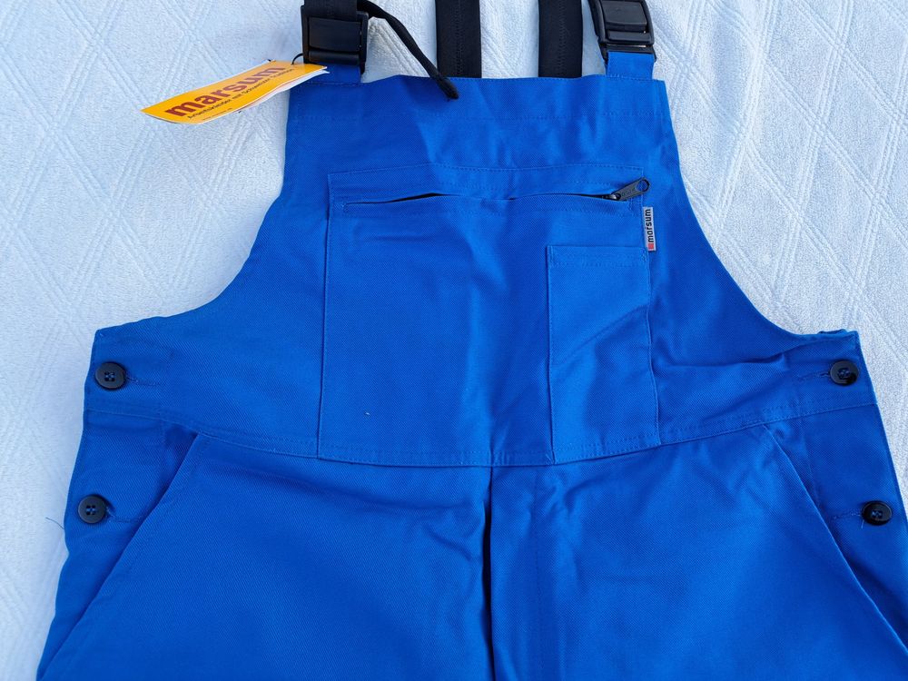 Pantaloni: Neue Marsum Arbeitshose Gr. 56 Latzhose – Nuovo e nell'imballaggio originale da Gysenstein venduto da joshuas81 2