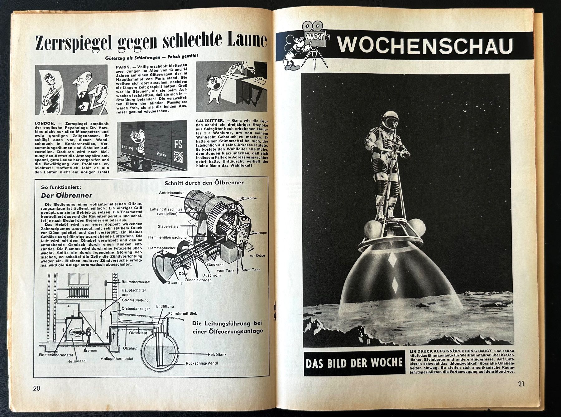 Fumetti: Mickey Maus Nr. 45 1963 Space – Usato da Seltisberg venduto da quadartswiss 1