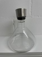 Blomus wine Carafe with Filter, Glass & Stainless Steel