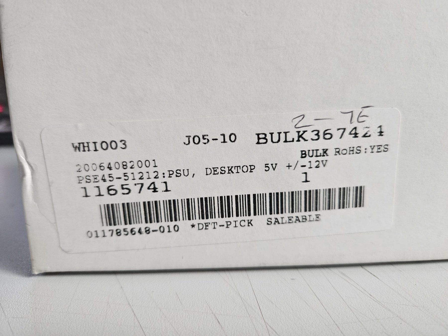 Componenti elettronici: Netzgerät 5V, +/-12V 42W Power Solve Model PSE45-51212 – Nuovo e nell'imballaggio originale da Genestrerio venduto da GIDI02 2