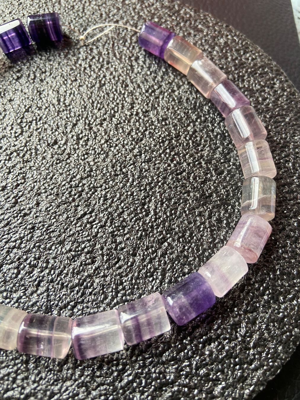 Mineralien & Heilsteine: Schöner Fluorit Strang – Neu (gemäss Beschreibung) aus Zuerich von Perlen-Decor 2